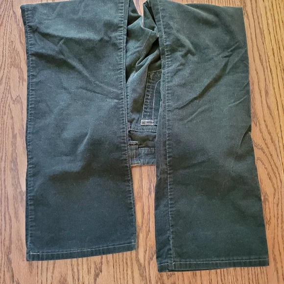 Tribal stretch corduroy bootcut dark green with stretch. Size 6. - Picture 5 of 8